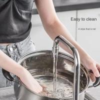 Olla vaporera multiusos de 2 capas con rejilla de vapor, doble caldera, utensilios de cocina de acero inoxidable, olla humeante para sopa espesa - details 12