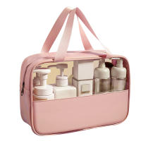 Bolsa De Viaje Portátil Para Mujer Transparente Impermeable Almacenamiento De Maquillaje Pouch Organizador De Cosméticos - details 10