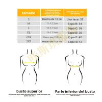 Liguero de una pieza que da forma a la parte superior del abdomen Medias de sujetador que dan forma a la espalda sin espalda - details 0