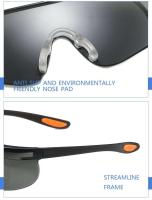 Ciclismo de seguridad UV antideslizante, mujeres y hombres pequeños, gafas protectoras para trabajo al aire libre - details 9