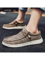 Mocasines, zapatos casuales de moda, zapatos de lona para hombre, zapatos sin cordones para hombre. - details 4