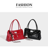 Bolso de hombro rojo de gran capacidad para mujer, nuevo y versátil - details 2