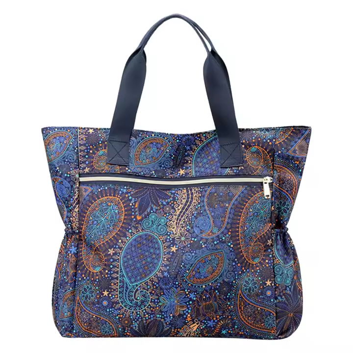 Bolso de Hombro Grande de Nylon Ligero Múltiples Bolsillos para Viajes y Trabajo Bolso de Enfermera - 1