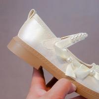 Zapatos de cuero para niñas, calzado de moda de estilo coreano, suela suave, antideslizante, planos elegantes y versátiles, novedad de otoño, 2024 - details 10