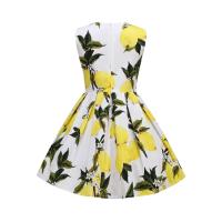 Vestido de Princesa de Verano Retro para Niña Hepburn Lentejuelas, Algodón Ligero, Estilo Vintage de los 50 - details 4