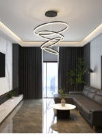 LEFANGXING Luces Colgantes LED Lámpara de Estair de Albúmino para Sala de Estar - details 4
