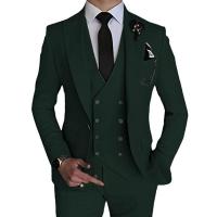 Conjunto de Traje de Boda Elegante para Hombres 2025 Ajuste Delgado, Un Frenzo, 3 Piezas - details 9