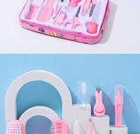 Set de Cuidado para Bebés 10pcs Limpiador de Nariz Herramientas de Seguridad Juego de Higiene para Recién Nacidos Tijeras Cortador de Uñas y Cabello - details 3