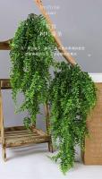 Colgante de 32 pulgadas, planta de plástico falsa de pared de helecho artificial de Boston, casa, corona de boda, decoración interior y exterior - details 4