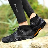 Nuevos zapatos transpirables para deportes al aire libre, senderismo, buceo, zapatos voladores para hombres y mujeres, resistentes al desgaste, antideslizantes, talla grande 36-47 - details 19