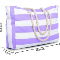 Bolsos de playa para mujer Bolso grande de playa impermeable Bolsos de playa con cremallera Bolso de piscina impermeable a prueba de arena Bolso grande - details 64