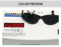 Toyear-gafas de sol clásicas de ojo de gato para mujer, anteojos de sol de diseñador de marca de lujo, montura de remache de Metal para mujer, Vintage, Sexy, a la moda - details 8