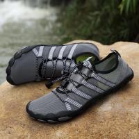 Zapatos tácticos de senderismo de malla transpirable para hombres y mujeres, antideslizantes, duraderos, trekking, escalada, aguas arriba, vadear, zapatillas de agua - details 18