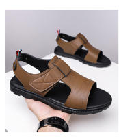 Sandalias de verano para hombre 2025, nuevas sandalias de playa antideslizantes con suela suave, zapatos romanos casuales de moda. - details 0
