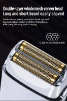 Afeitadora Eléctrica Profesional Portátil Mini Afeitadora de Barba para Hombres - details 3