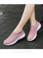 Zapatos para caminar para mujer, zapatillas de calcetín a la moda, mocasines cómodos y transpirables, zapatos informales antideslizantes - details 18