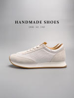 Zapatos casuales de alta gama con perforaciones de cuero bajo, zapatos versátiles de piel de vaca para hombres - details 3