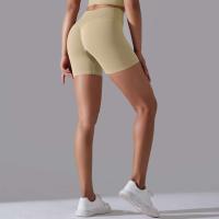 Pantalones cortos de cintura alta para mujer, ropa deportiva para Yoga, gimnasio, correr, pantalones cortos de entrenamiento - details 56