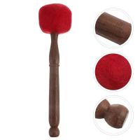 Cuenco de canto único y útil de madera profesional, cuencos de sonido, suministros de herramientas de canto budista práctico - details 6