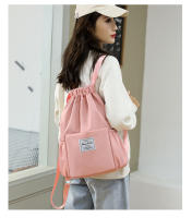 Bolso de mujer nueva moda mochila de cubo de agua Simple ligero con cordón de tela Oxford mochila de viaje bolso de escuela para estudiantes - details 16