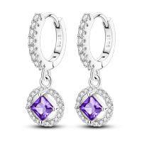 Pendientes de plata de ley 925 para mujer, Piercing de circonita cúbica brillante, joyería fina de compromiso, regalos - details 27