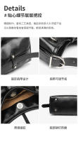 Bolso retro Nuevo bolso de mano de gran capacidad Bolso ligero de moda de lujo para las axilas Bolso de hombro portátil premium informal - details 6