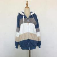 Chaqueta para mujer 2024 nuevo Otoño Invierno cálido bolsillo de felpa ropa informal con capucha abrigo suelto para mujer - details 5
