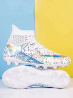 Zapatos de fútbol profesionales de césped alto, entrenamiento deportivo al aire libre de invierno y primavera, césped artificial - details 4