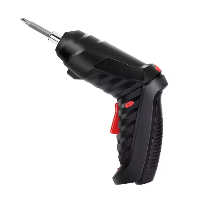 Taladro Eléctrico 6Nm Destornillador LED Luz Linterna, Cable USB, 47 Accesorios, Estuche Portátil - 1