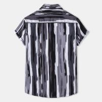 Camisa hawaiana de manga corta para hombre, camisa con estampado completo de flores para playa, novedad de 2024 - details 14