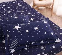 Protector de colchón Funda elástica para cama Dou Estrellas románticas Estampado nocturno - details 7