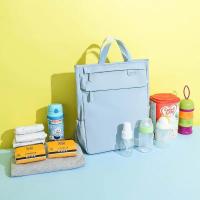 Bolsa de mamá multifuncional impermeable de gran capacidad bolsa de pañales para madre y bebé mochila ligera para mujer - details 8
