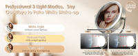 lighted makeup mirror