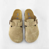 Zapatillas de Cuero Suave Antideslizante Zapatos de Playa para Hombres y Mujeres en Verano - details 8