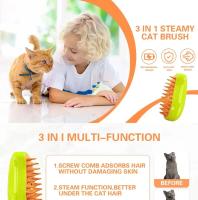 Rociador Eléctrico 3 en 1 Cepillo de Vapor para Masaje y Peluquería de Mascotas - details 1