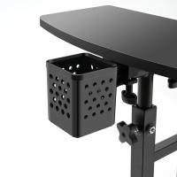Estación de trabajo de tatuaje móvil profesional, bandeja de tatuaje con ruedas, estación de trabajo portátil giratoria de 360 °, ajuste multiángulo - details 2
