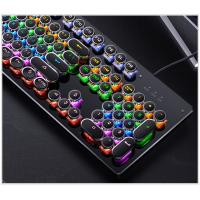 Summoner True Teclado Mecánico Eje Intercambiable Gaming Cyan Eje Gaming Punk Con Cable USB - details 14