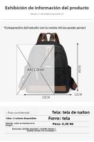 Mochila para mujer Nueva mochila para mujer Edición coreana Mochila de viaje antisalpicaduras de gran capacidad a la moda - details 4