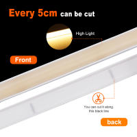 Tira de luces Led COB de alto brillo para habitación, cinta Flexible impermeable para iluminación de jardín, 12V, 24V, 320Led/m - details 6