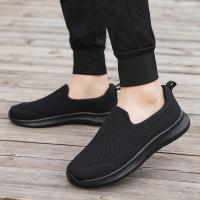 Zapatos de malla ligeros y transpirables para hombre, zapatillas informales antideslizantes para caminar al aire libre, zapatos de conducción, talla grande - details 13