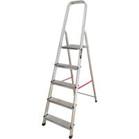 Plegable - 7 Peldaños en Aluminio - Escaleras Plegables Aluminio - Hecho en Europa - Portátil y Plegable - details 14