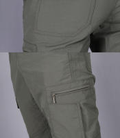 Pantalones De Ciudad Para Hombre Cargo Resistentes Al Agua Y Algodón Pantalones Casuales Multi-bolsillos Y Secado Rápido - details 23