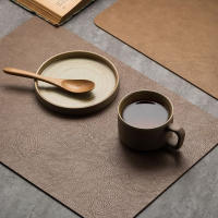 Manta de Mesa de Cuero Sólido de Lujo Ligero Impermeable, Resistente al Aceite, Aislante de Calor - details 3