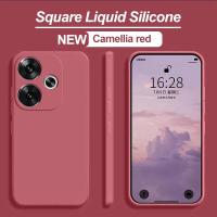 Funda de silicona líquida para móvil, carcasa suave a prueba de golpes para Xiaomi Poco F6, F6 Pro, F6Pro, 5G - details 14