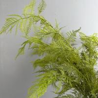 Ramas de plantas de helecho artificiales grandes, tacto Real, hojas de helecho de Boston hechas a mano, helecho de espárragos Artificial elegante realista - details 13