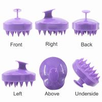 Cepillo de Baño de Silicona Suave para Mascotas Cepillo de Masaje de Spa para Perros y Gatos - details 0