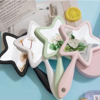 Espejo de Maquillaje Estrella Compacto Portátil para Belleza Herramienta de Cosméticos Manual Creativa - details 1