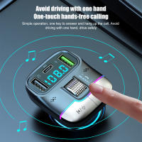Transmisor FM para coche con Bluetooth 5,3, adaptador inalámbrico, reproductor MP3, llamada manos libres, USB Dual, PD, Cargador rápido, rueda de rodillo - details 15