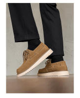 Primavera y otoño de los hombres nuevos zapatos de cuero de cabeza grande herramientas zapatos casuales zapatos de los hombres de baja parte superior zapatos de los hombres - details 19