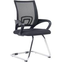 Cantilever Eureka I Silla de Oficina Moderna con Reposabrazos y Sin Ruedas, Color:Gris - details 27